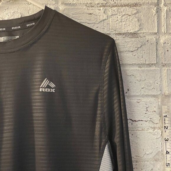 RBX Athletics Performance Long Sleeve Mens Shirt Large - Picture 2 of 9